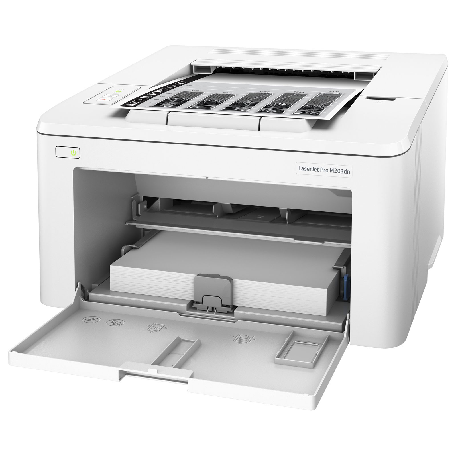 Matériels informatique imprimante laser Mono HP LaserJet Pro M203dn infinytech Réunion 2