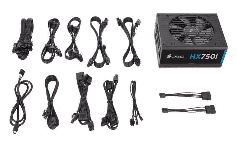Matériels informatique alimentation ATX modulaire CORSAIR HX750i infinytech Réunion 3