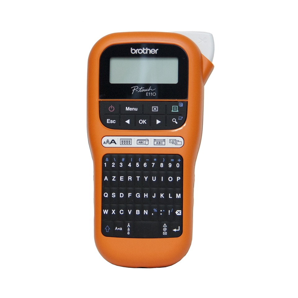 Matériels bureautique imprimante détiquettes pour électricien BROTHER PT-E110VP infinytech Réunion 4