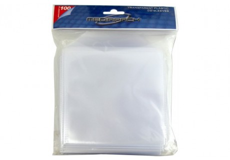 Consommables informatique 100 Pochettes plastique avec rabat infinytech Réunion