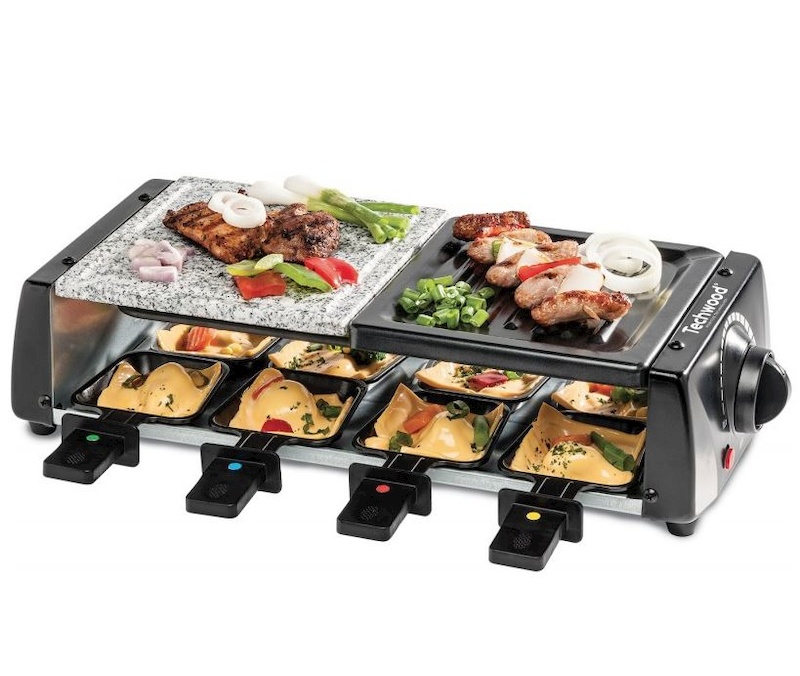 Petit électroménager raclette Grill TECHWOOD TGRP-590 infinytech Réunion 1