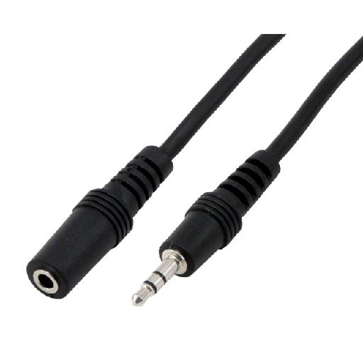 Matériels informatique rallonge audio stéréo MCL jack 3,5 mâle  femelle - 2m infinytech Réunion 1