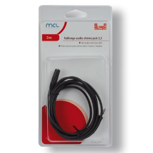 Matériels informatique rallonge audio stéréo MCL jack 3,5 mâle  femelle - 2m infinytech Réunion 2