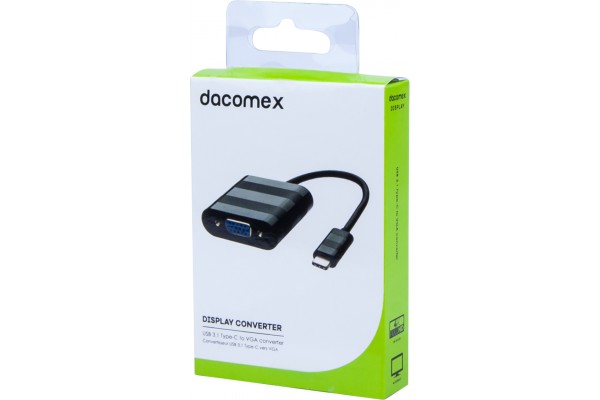 Matériels informatique convertisseur DACOMEX USB 3.1 Type-C vers VGA infinytech Réunion 2