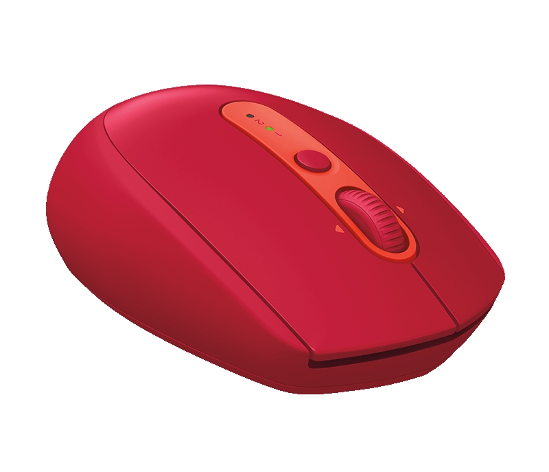 Matériels informatique souris silencieuse LOGITECH M590 Sans Fil Rouge infinytech Réunion 3