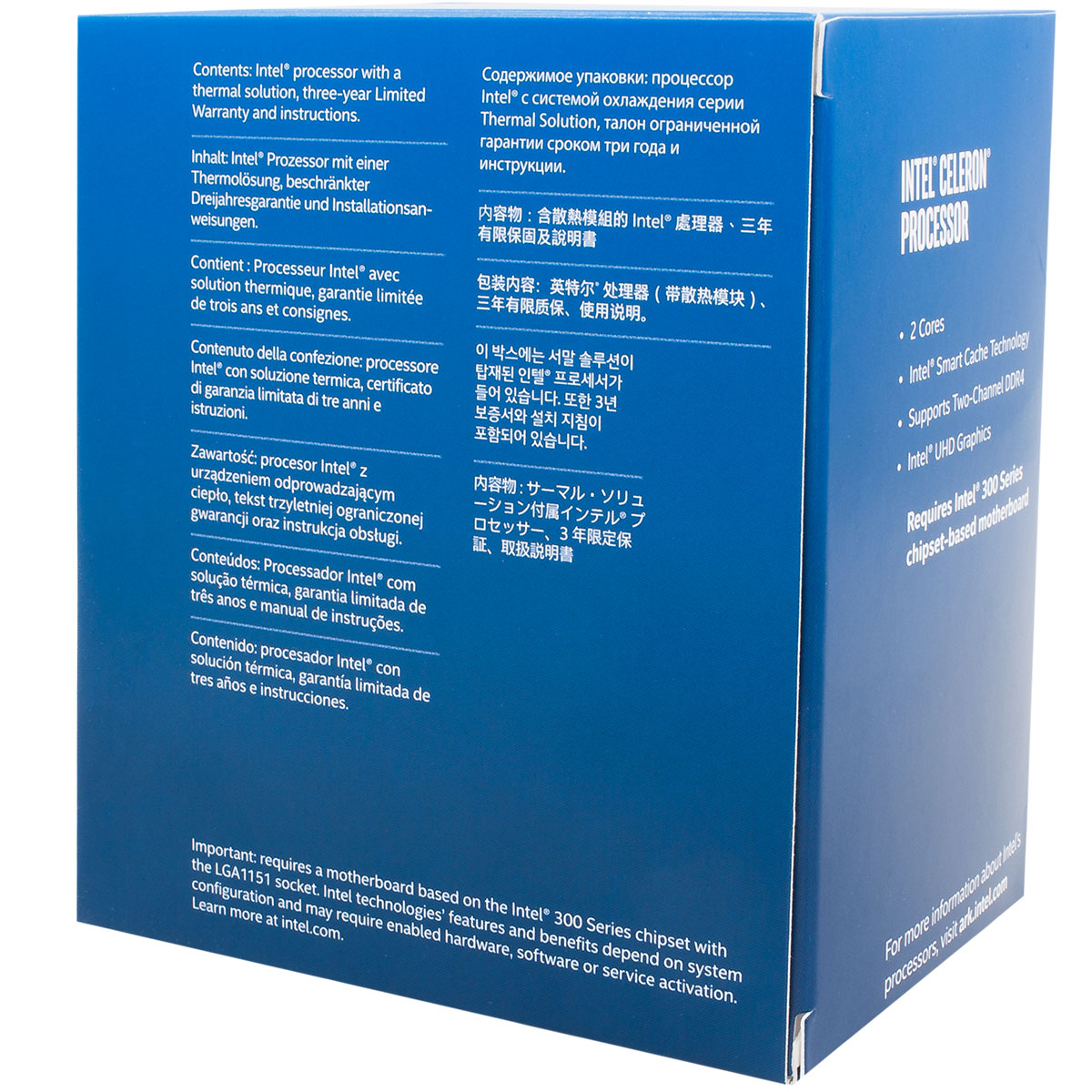 Matériels informatique processeur INTEL Celeron G4920 infinytech Réunion 2