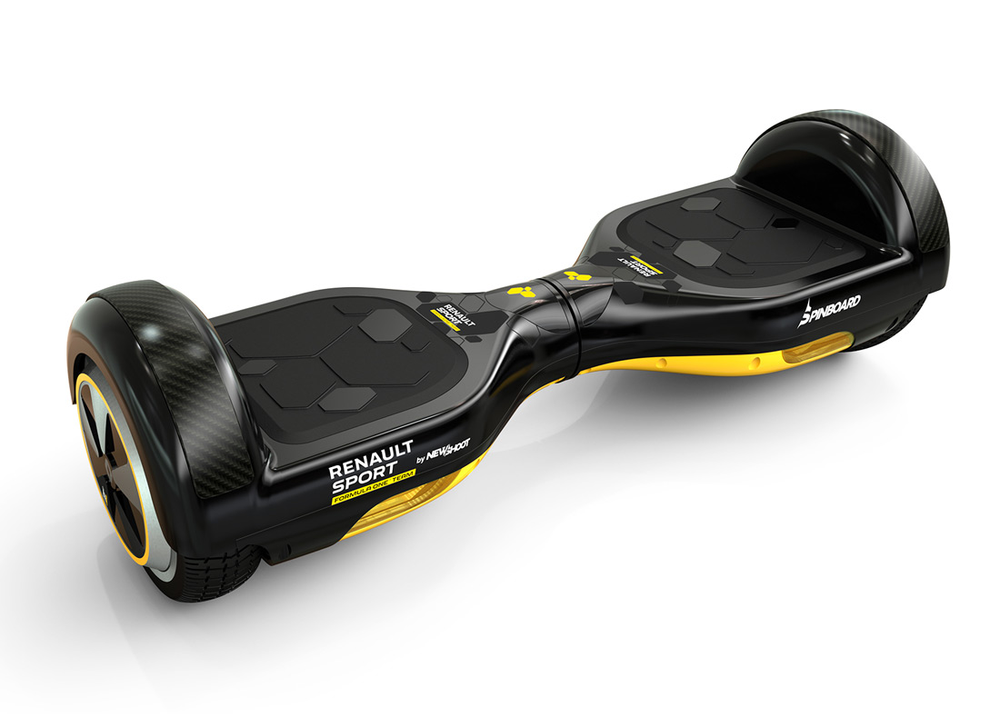 SpinBoard RENAULT F1 Team S2P infinytech Réunion 1