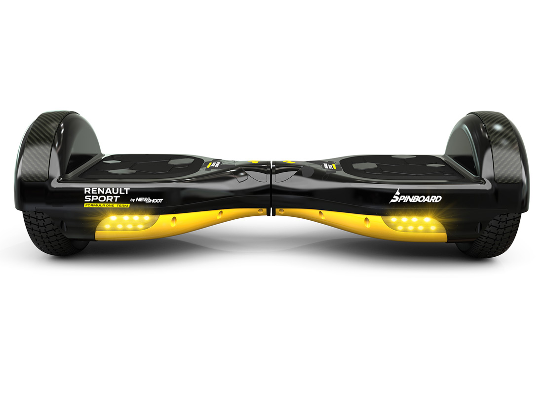 SpinBoard RENAULT F1 Team S2P infinytech Réunion 2