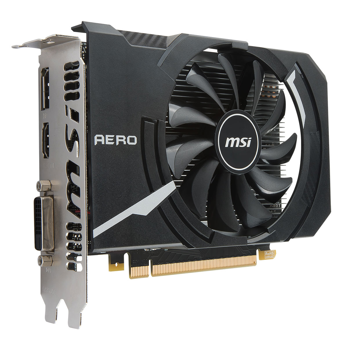 Matériels informatique carte graphique MSI GeForce GTX 1050 AERO ITX 2G OCV1 infinytech Réunion 2
