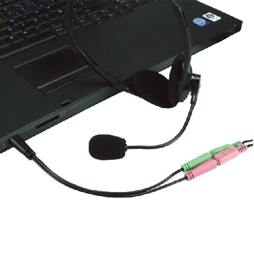 Matériels informatique adaptateur MCL jack 3.5mm pour micro et casque 20cm infintech Réunion 3