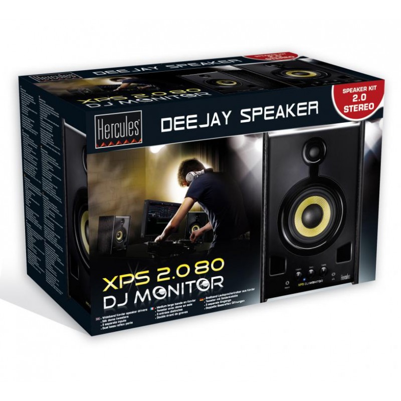 Matériels audio enceintes HERCULES XPS 2.0 80DJ infinytech Réunion 4