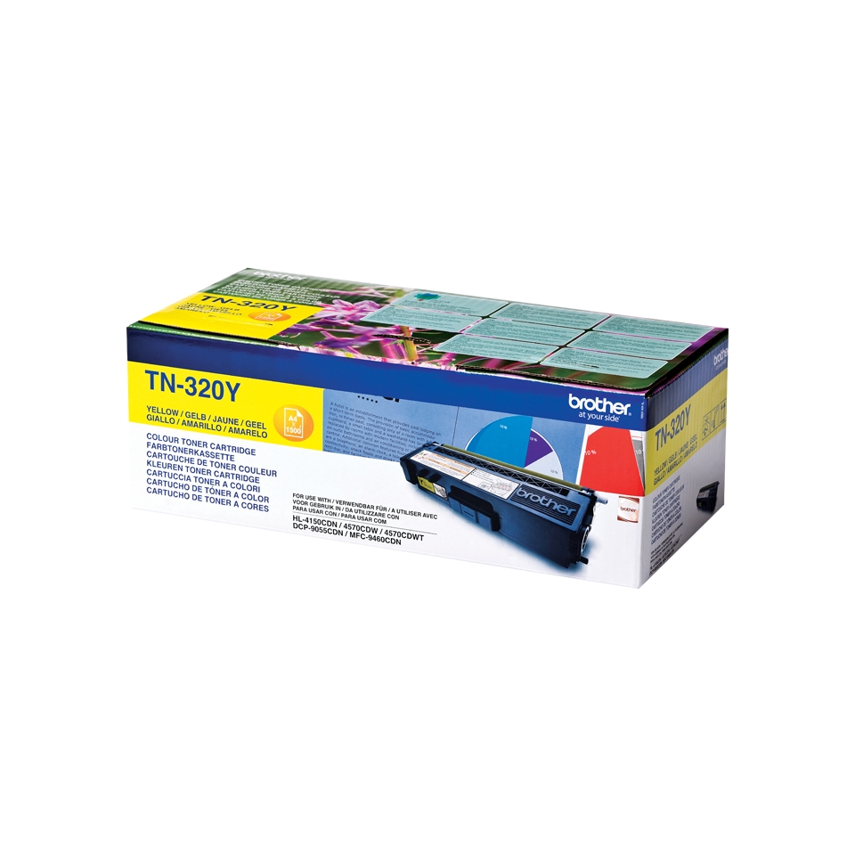 Consommables informatique toner BROTHER TN-320Y Jaune infinytech Réunion 2