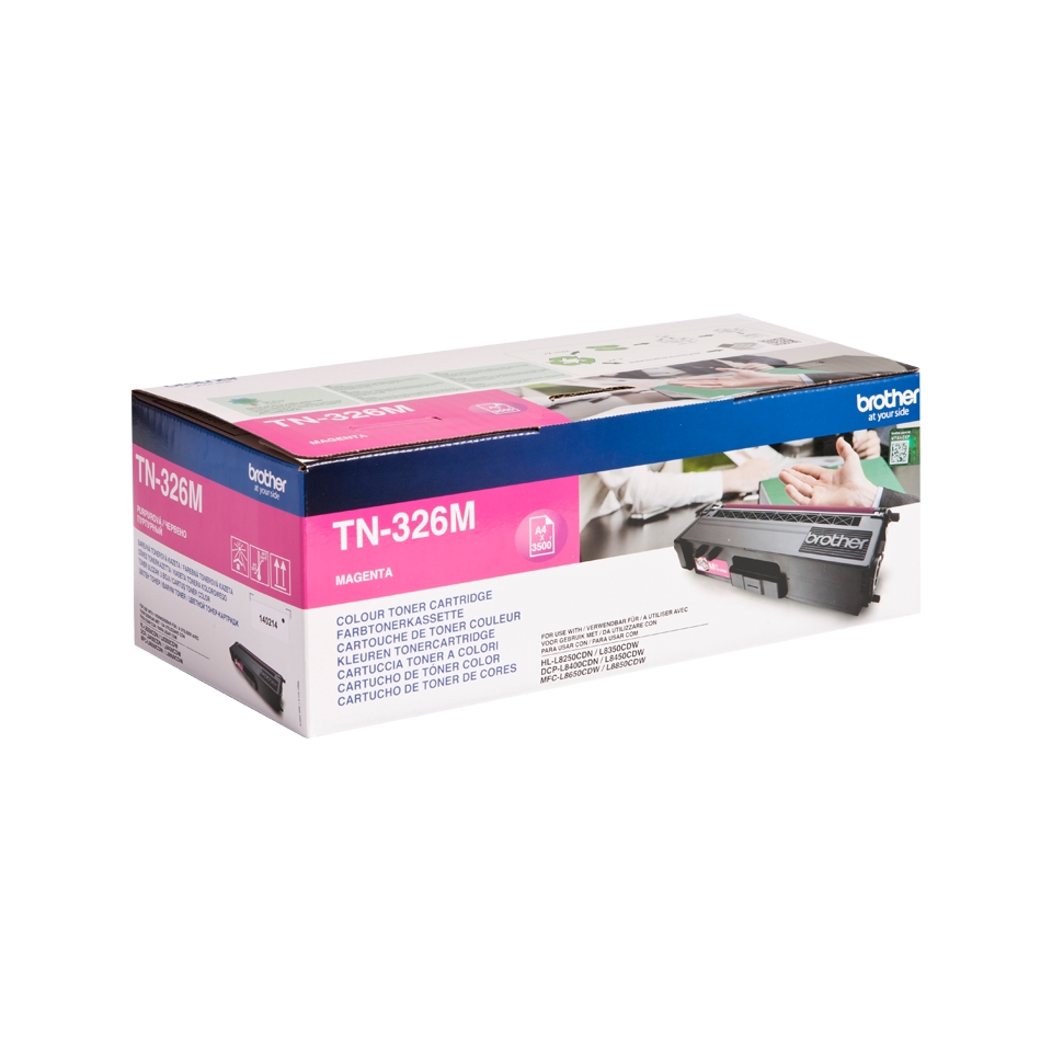Consommables informatique toner BROTHER TN-326M Magenta infinytech Réunion 2