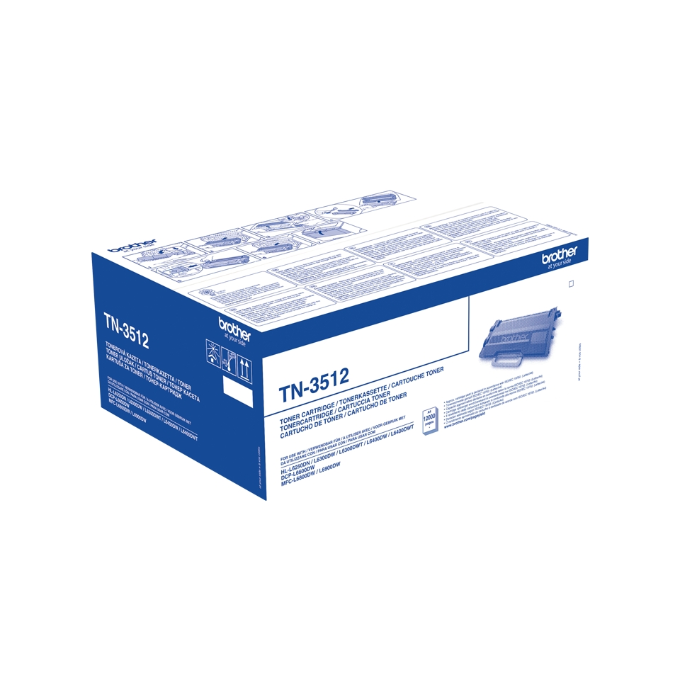 Consommables informatique toner BROTHER TN-3512 Noir infinytech Réunion 2