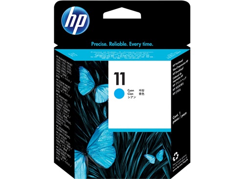 Consommables informatique tête d'impression HP11 Cyan infinytech reunion