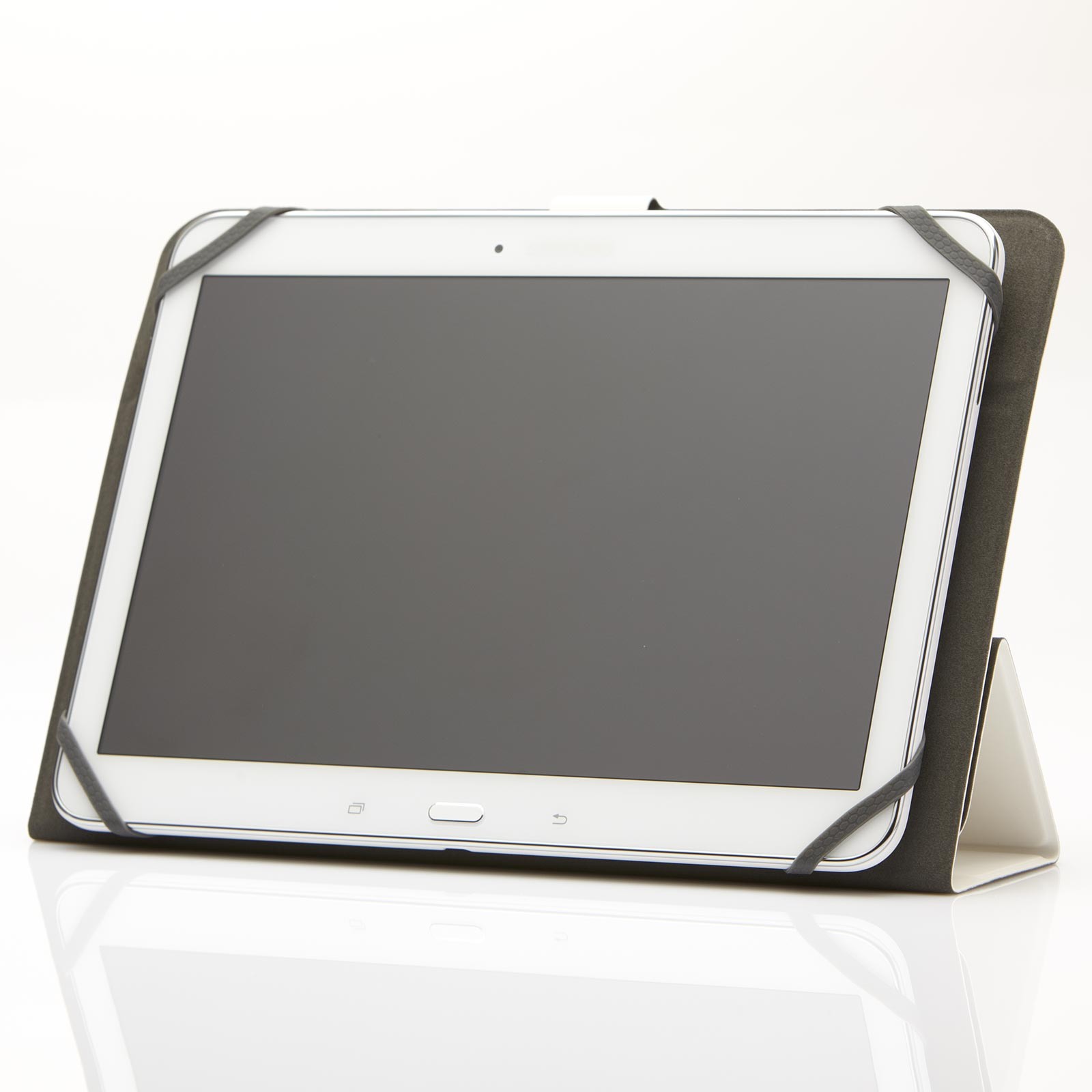 Accessoires informatique housse universelle WE CONNECT pour tablette 9 et 10 pouces blanche infinytech Réunion 2