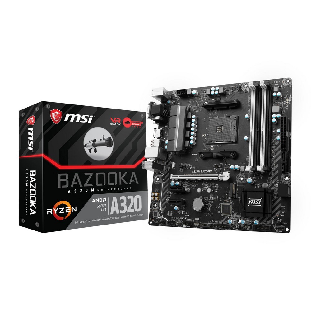 Matériels informatique carte mère MSI A320M BAZOOKA infinytech Réunion 1