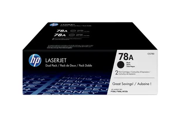 Consommables informatique toner HP 78A Noir Pack de 2 infinytech Réunion 1