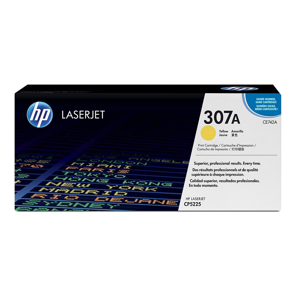 Consommables informatique toner HP 307A Jaune infinytech Réunion