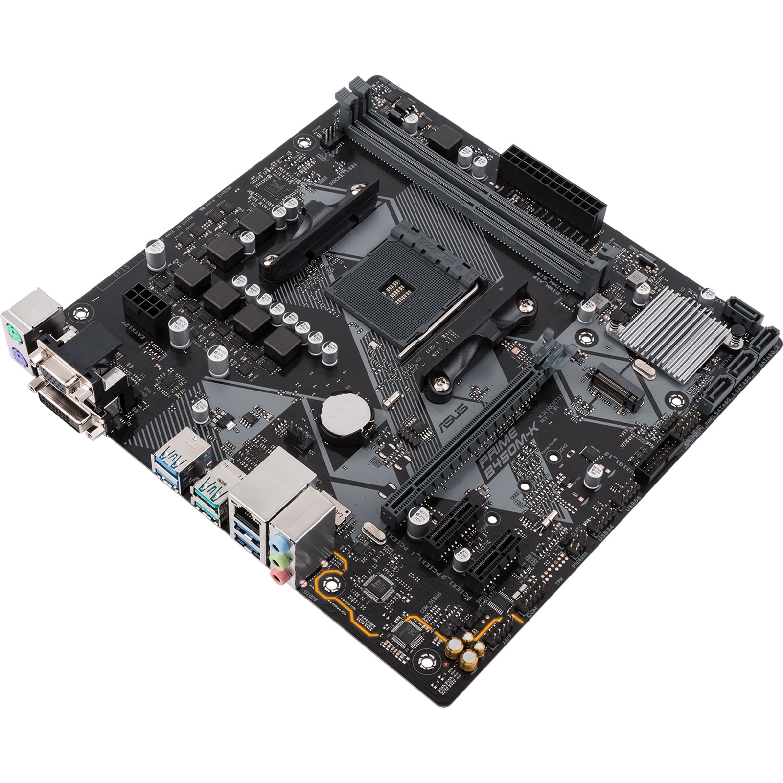 Matériels informatique carte mère mATX Asus PRIME B450M-K infinytech Réunion 3