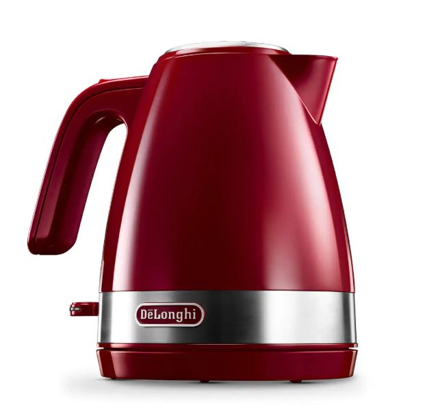 Bouilloire DELONGHI Active Line KBLA2000.R Rouge infinytech Réunion 2