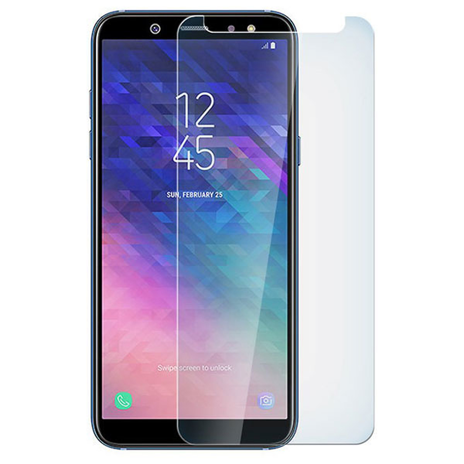 Accessoires téléphonie verre trempé pour smartphone SAMSUNG A605 A6 Plus infinytech Réunion
