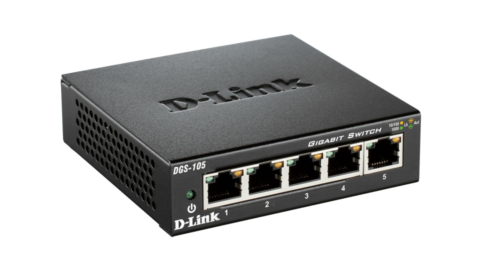 Matériels informatique switch 5 ports D-LINK DGS-105 Gigabit Ethernet infinytech Réunion 2