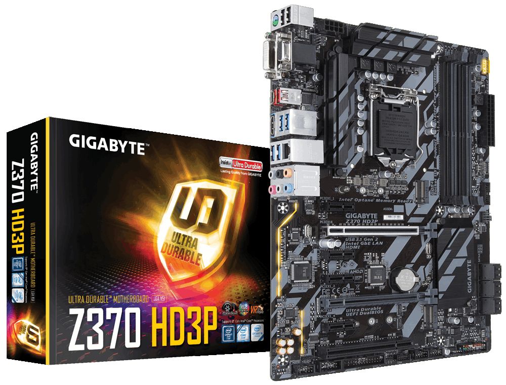 Matériels informatique carte mère GIGABYTE Z370-HD3P infinytech Réunion 1