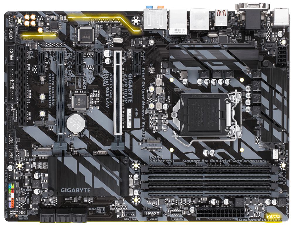 Matériels informatique carte mère GIGABYTE Z370-HD3P infinytech Réunion 2