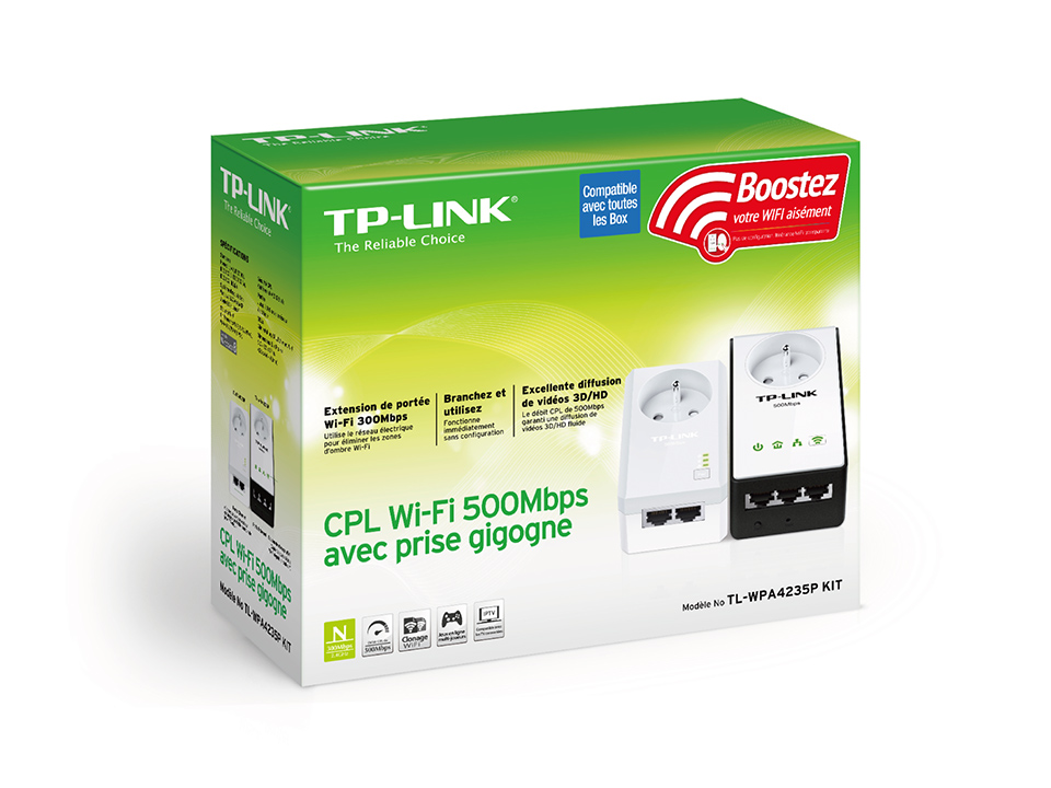 Matériels informatique CPL TP-LINK TL-WPA4235P KIT infinytech reunion 3