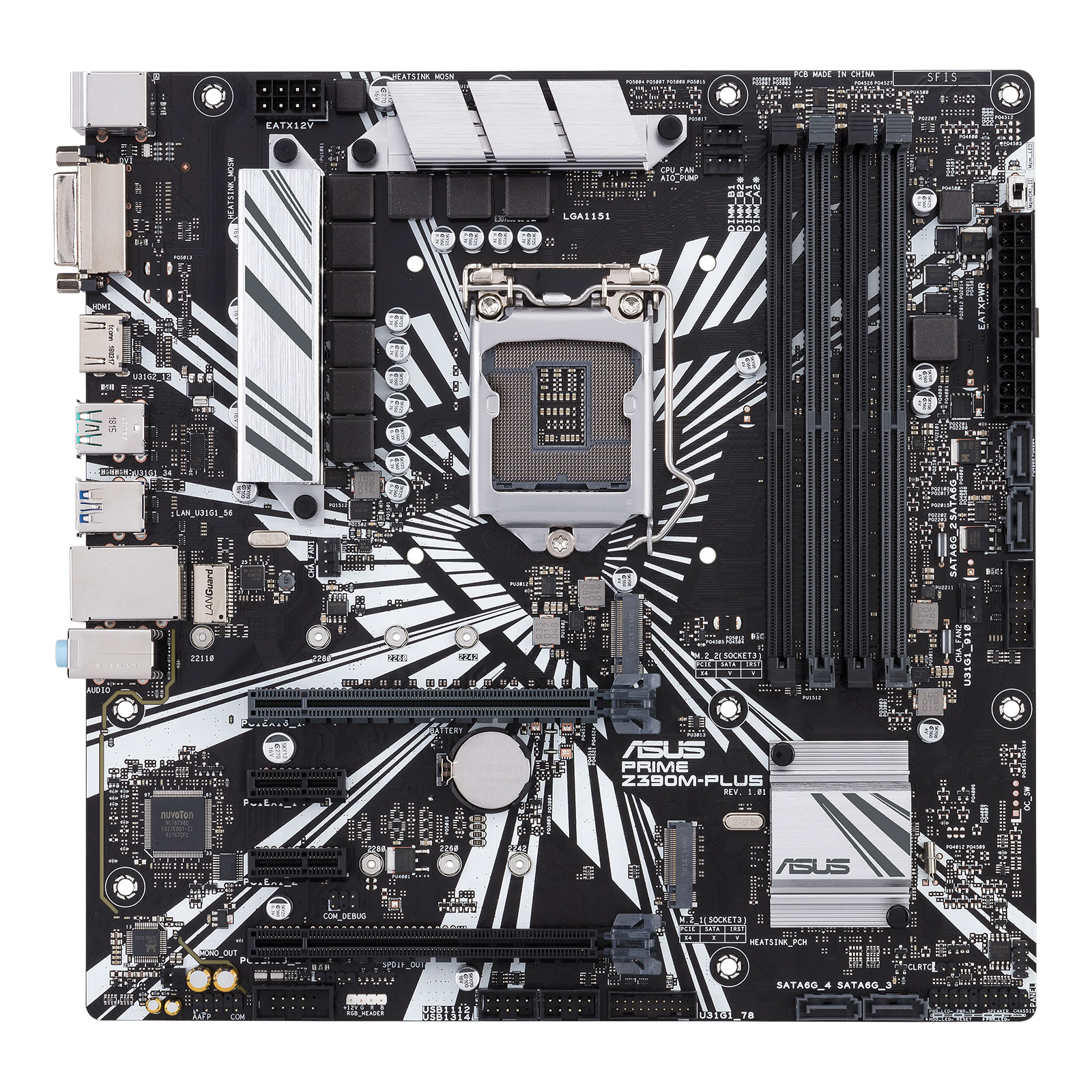 Matériels informatique carte mère ASUS Z390M Plus S1151 infinytech Réunion 2