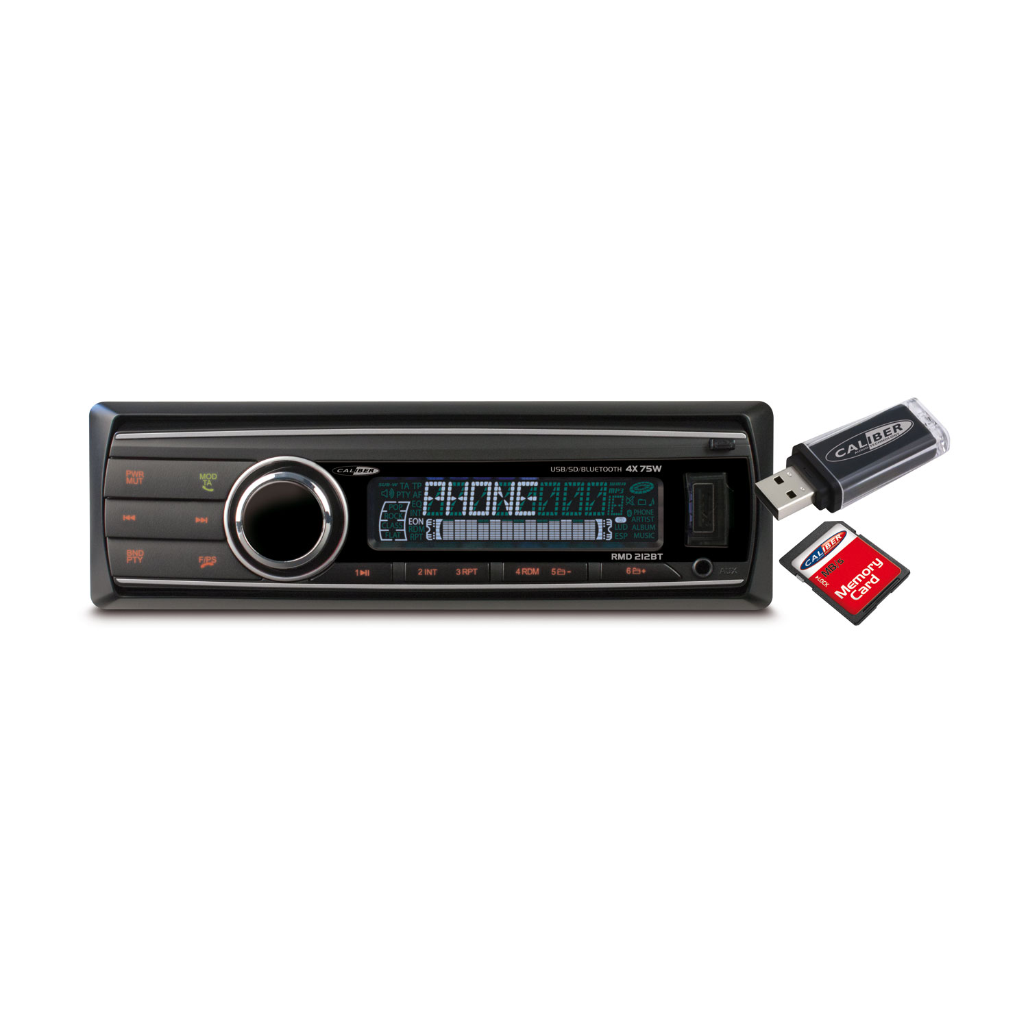 Accessoires auto Autoradio CALIBER RMD212BT Bluetooth infinytech Réunion 3