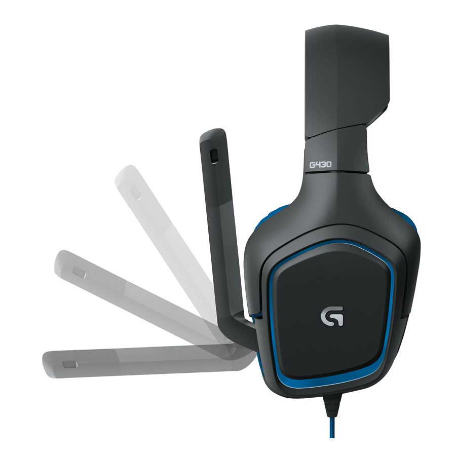 Matériels informatique casque micro Gaming LOGITECH G430 7.1 Surround infinytech Réunion 2