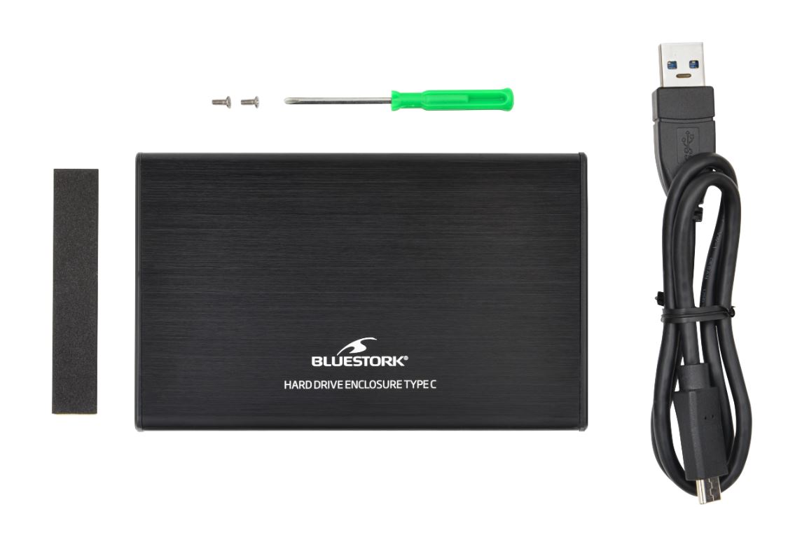 Matériels informatique boitier HDD SSD 2.5 USB Type-C Noir infinytech Réunion 3