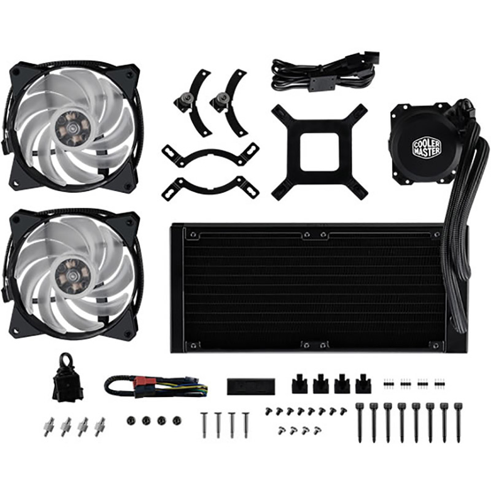 Matériels informatique Watercooling COOLER MASTER MasterLiquid ML240L RGB infinytech Réunion 3