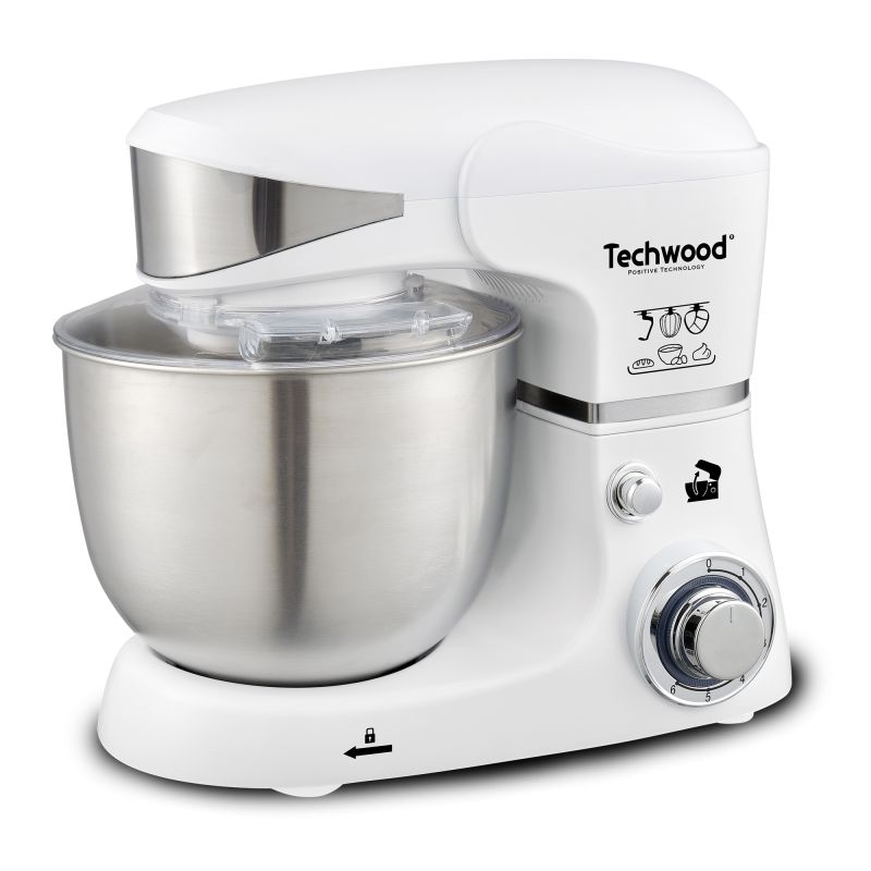 Petit électroménager robot pétrin TECHWOOD TRO-1051 Blanc infinytech Réunion 1