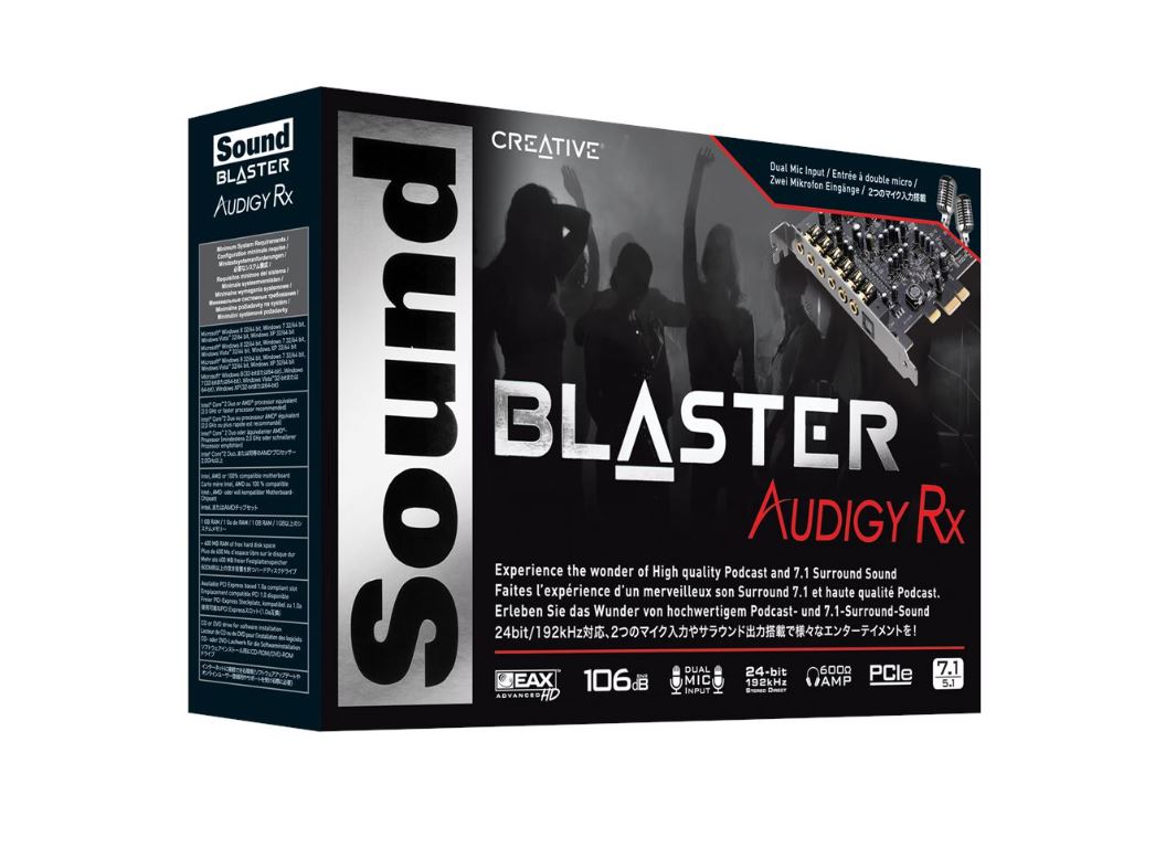 Matériels informatique carte son CREATIVE Sound Blaster Audigy Rx infinytech Réunion 1