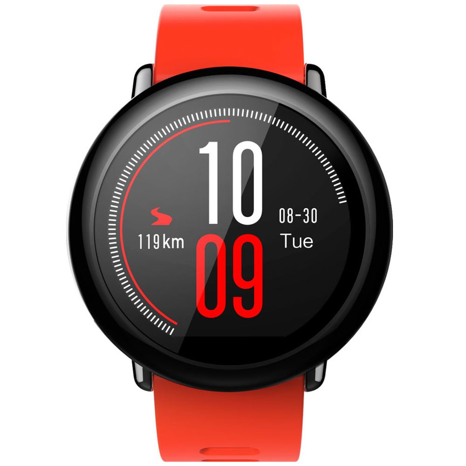 Montre connectée Xiaomi Amazfit Pace Rouge infinytech Réunion 2