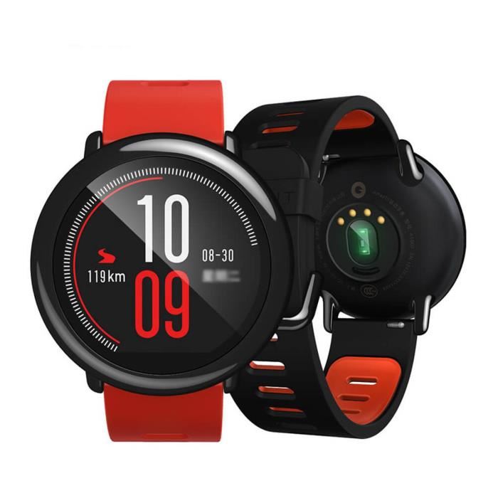 Montre connectée Xiaomi Amazfit Pace Rouge infinytech Réunion 3