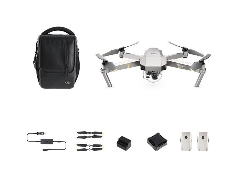 Drone DJI Mavic Pro Platinium Fly More Combo infinytech Réunion 4