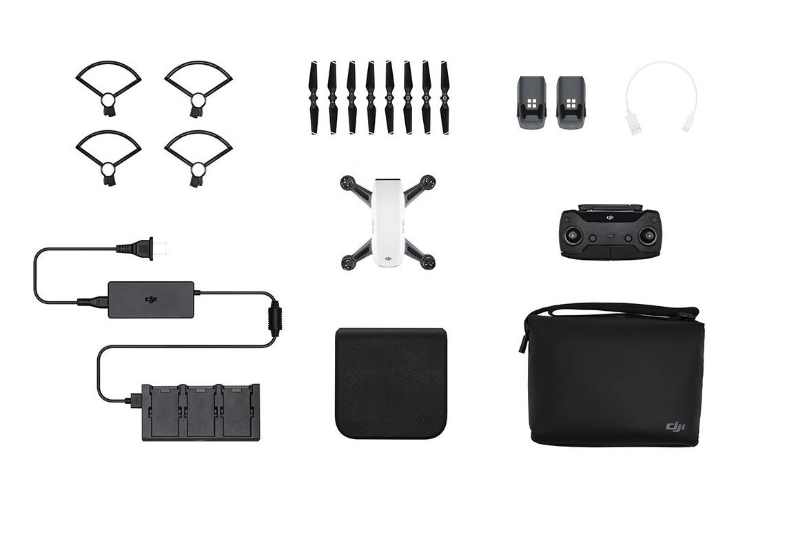 Drone DJI Spark Fly More Combo Blanc infinytech Réunion 3