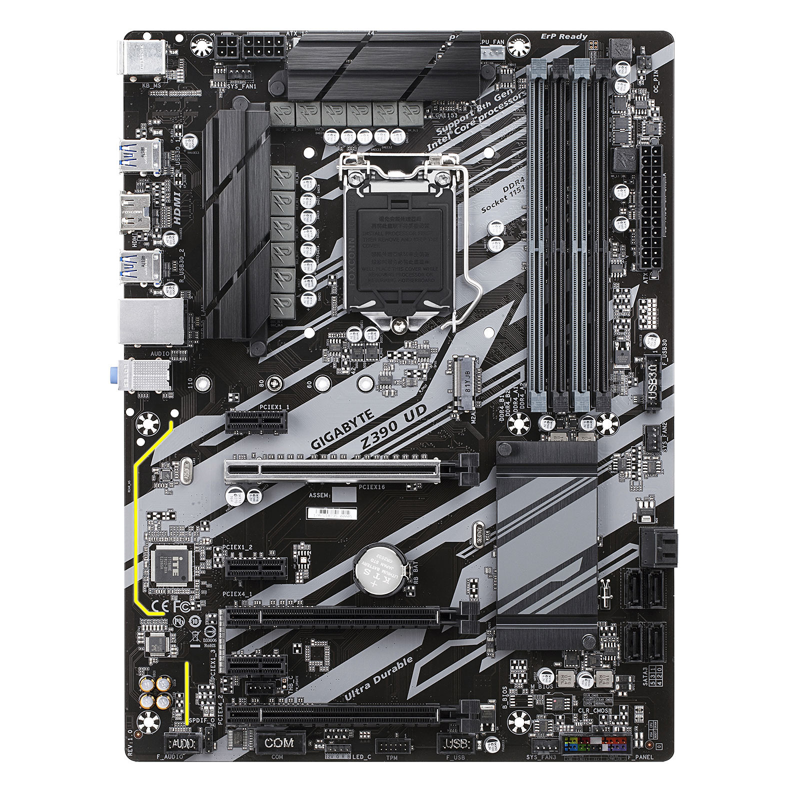 Matériels informatique carte mère GIGABYTE Z390-UD infinytech Réunion 2