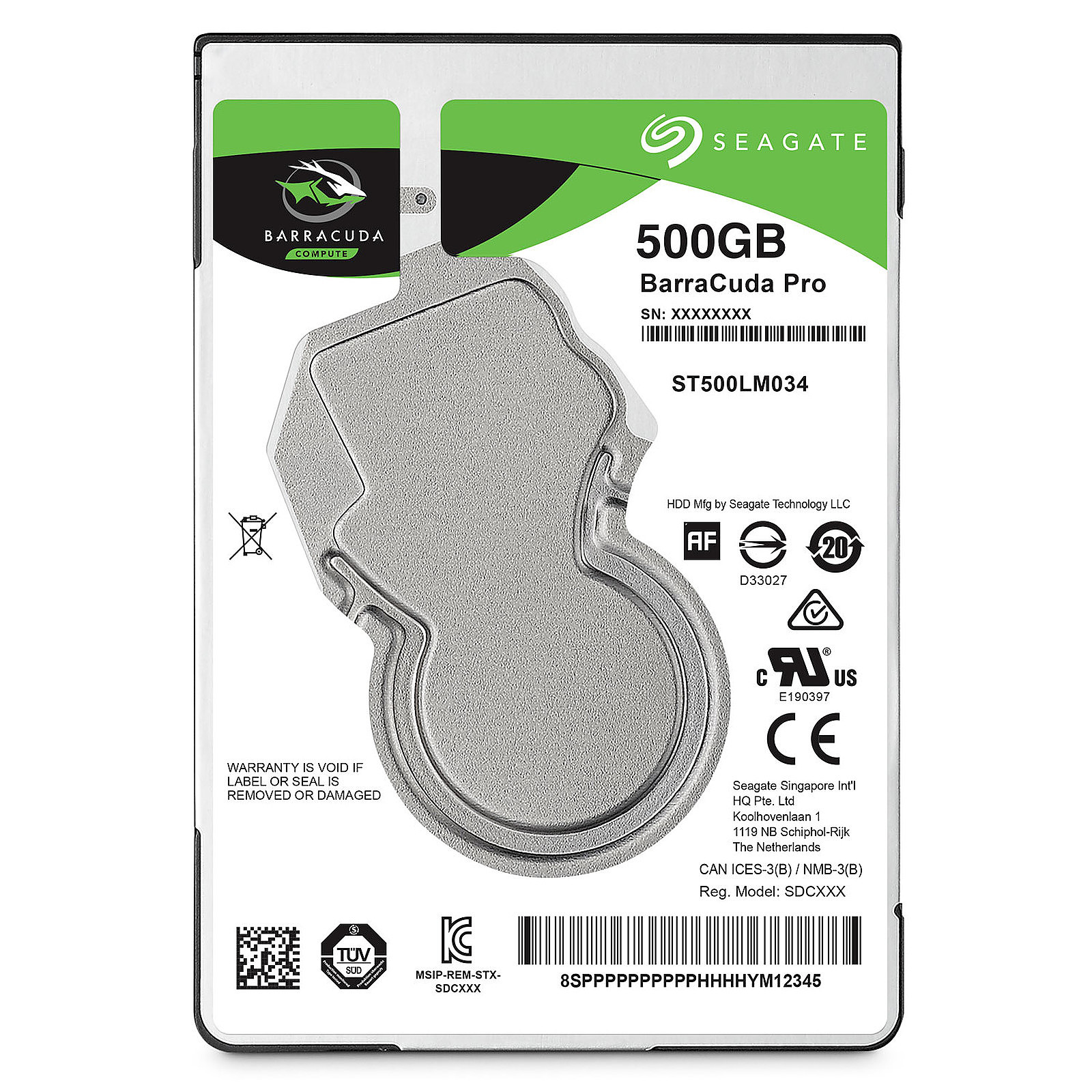 Matériels informatique disque dur SEAGATE BarraCuda Pro 1 To ST1000LM049 infinytech Réunion 2