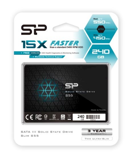 Matériels informatique disque SSD SILICON POWER S55 240 Go infinytech Réunion 2