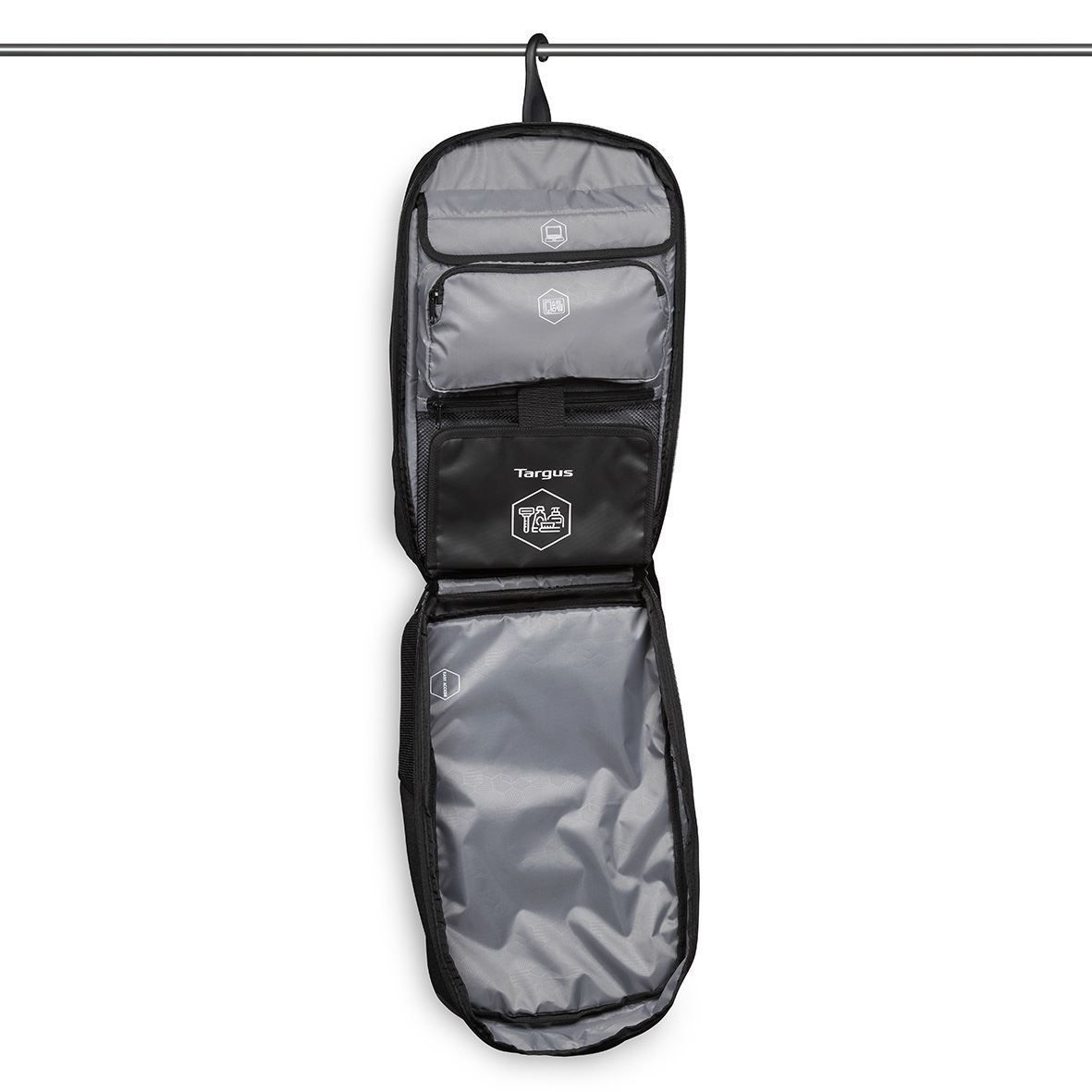 Accessoires informatique sac à dos TARGUS Stamina Noir Jaune infinytech Réunion 3