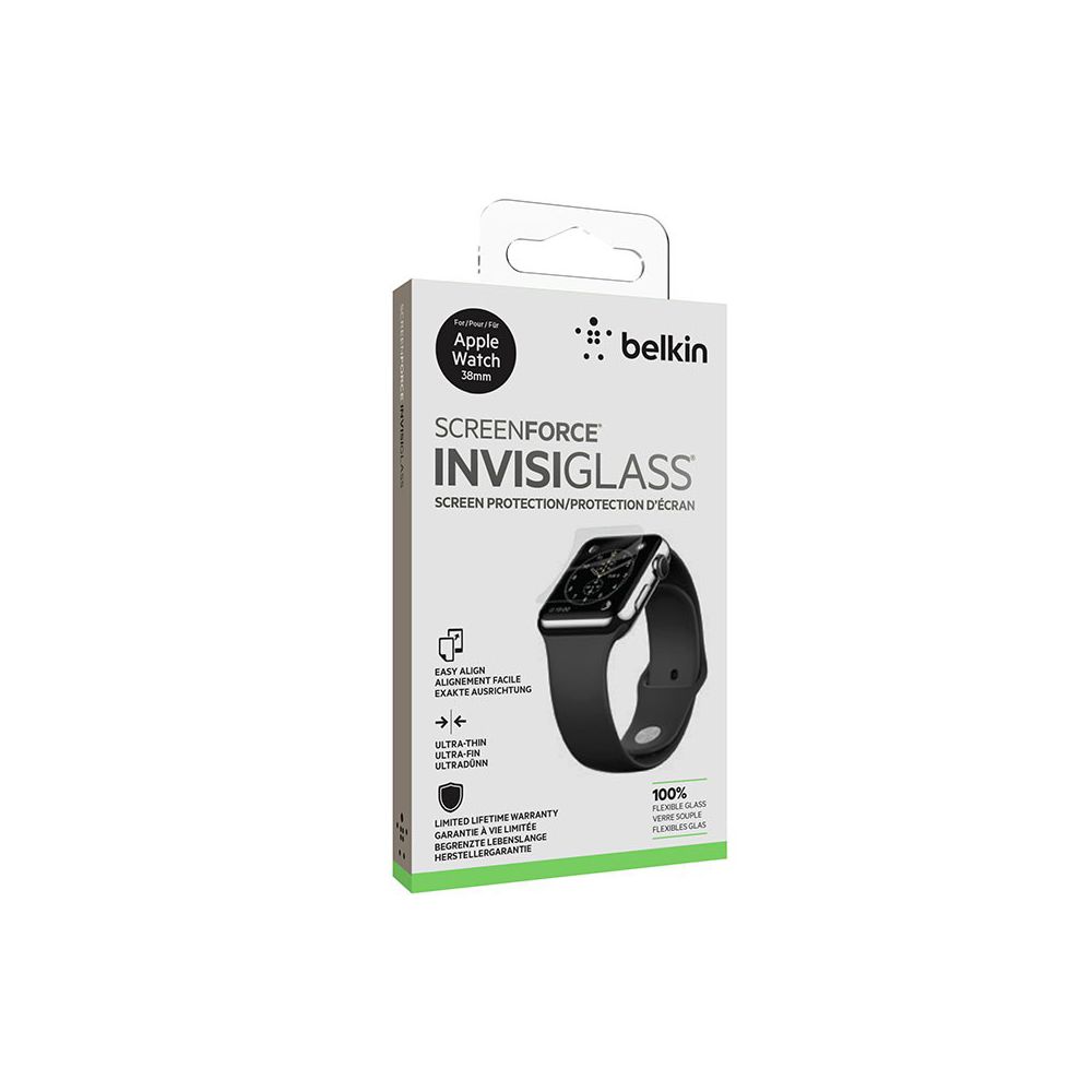 Ecran protecteur en fibre de verre BELKIN pour Apple Watch 38 mm infinytech Réunion 2