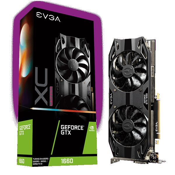 Matériels informatique carte graphique EVGA GeForce GTX 1660 XC ULTRA GAMING 6 Go infinytech Réunion 1
