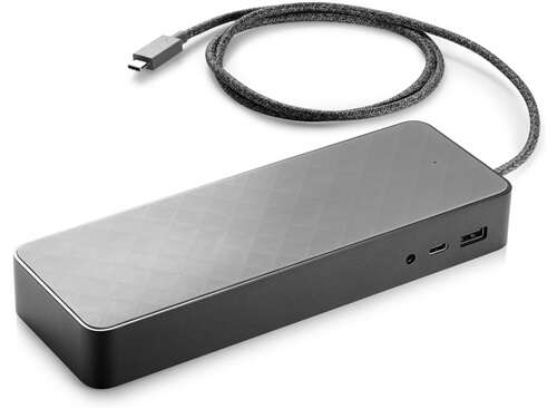 Matériels informatique station d'accueil universelle HP 1MK33AA USB-C infinytech Réunion 2