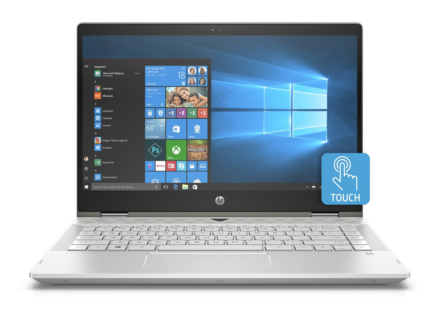 Matériels informatique ultra portable HP Pavilion x360 14-cd0026nf infinytech Réunion 2
