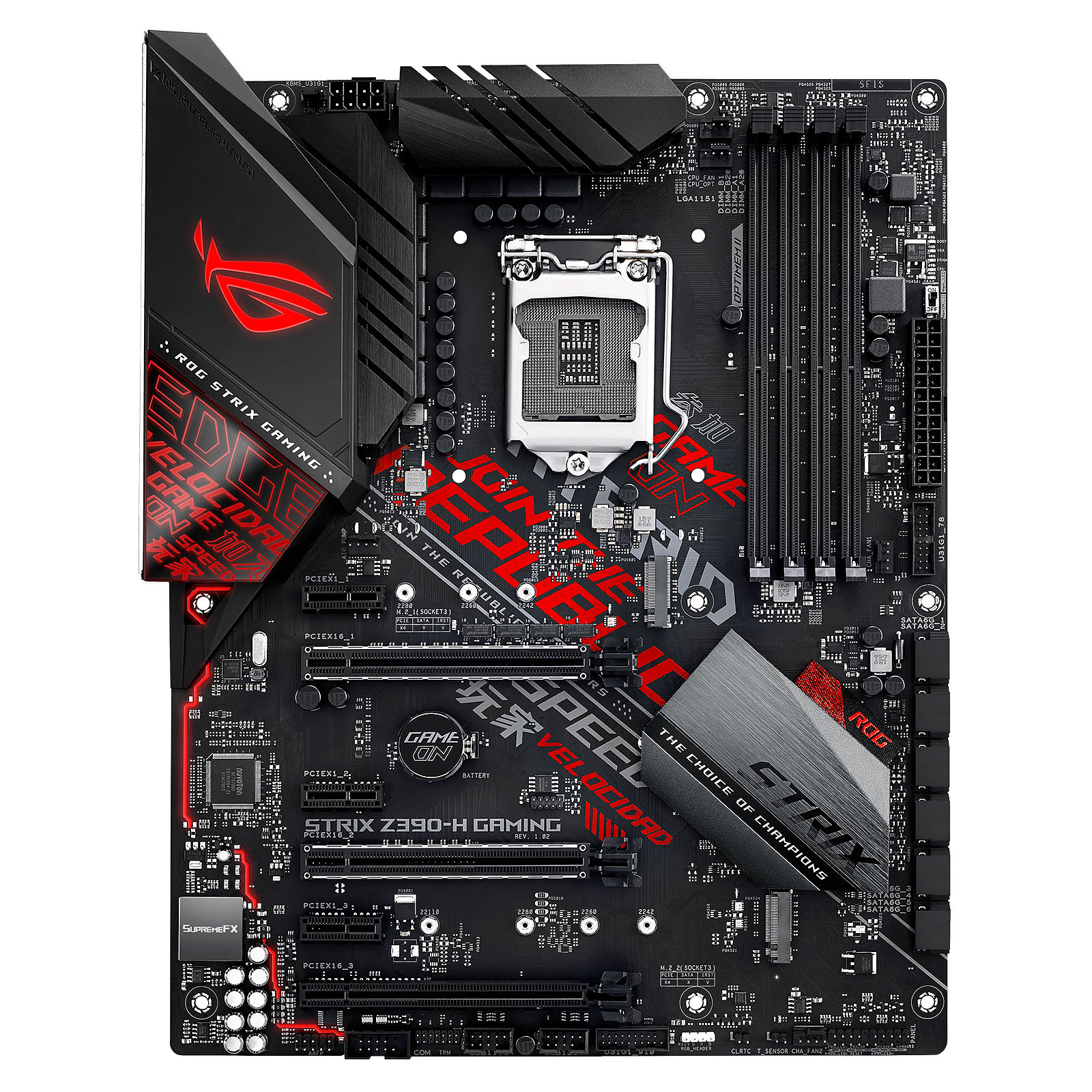 Matériels informatique carte mère ASUS ROG STRIX Z390-H GAMING infinytech Réunion 2